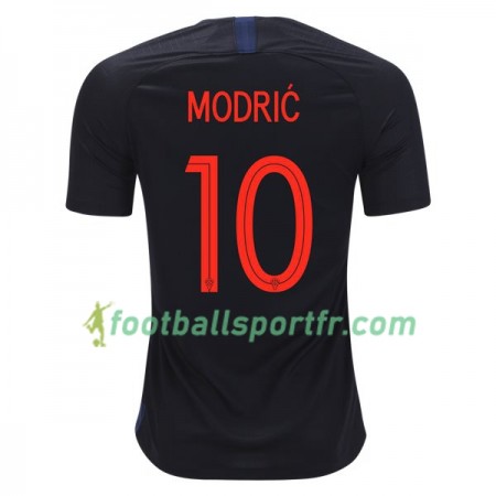 Tenue Croatie Modric 10 Exterieur Coupe du monde 2018 Maillot de Foot